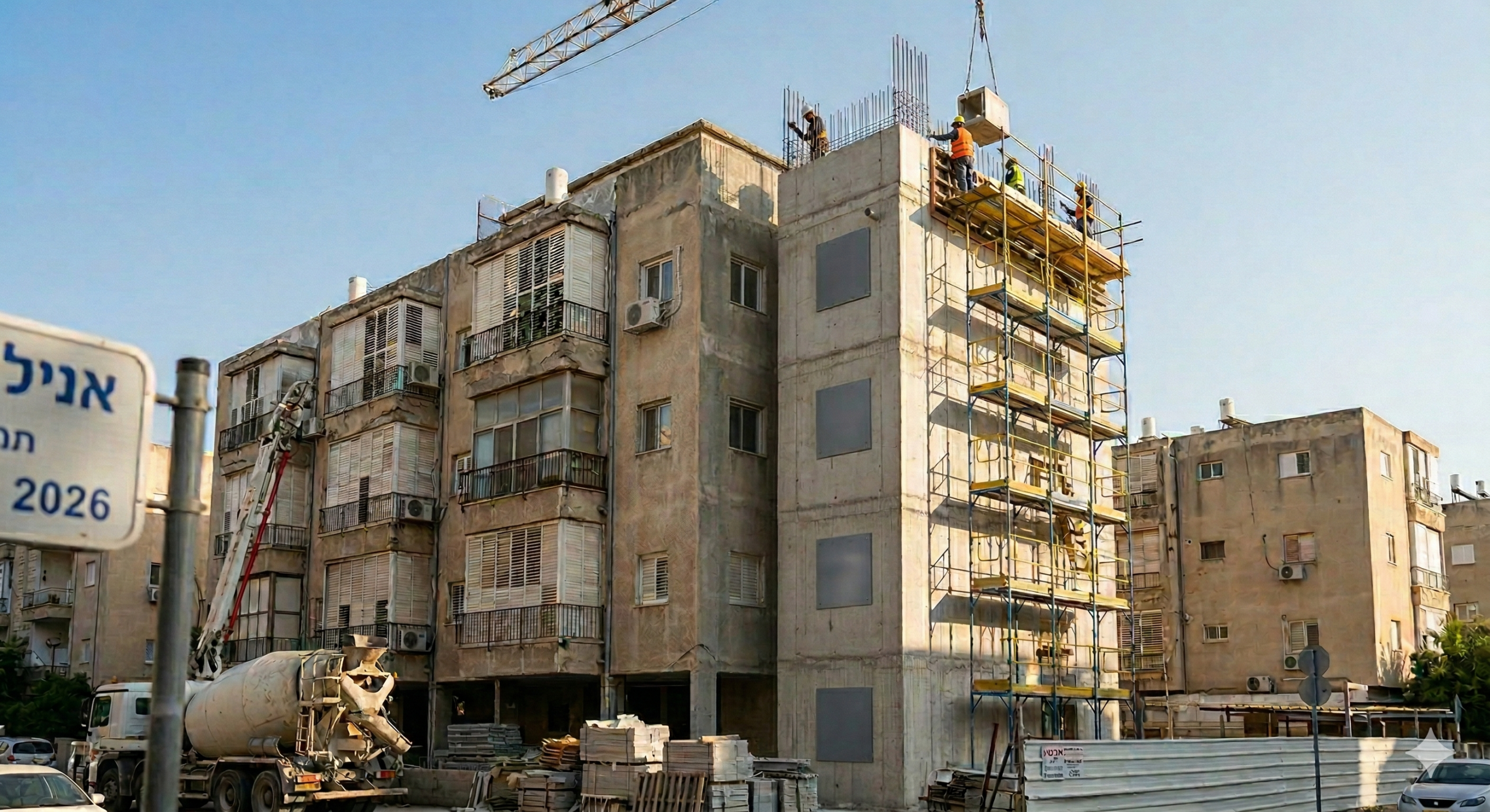 You are currently viewing הוספת ממ"ד בבית משותף 2026: המדריך המלא להתמודדות עם דיירים סרבנים והליכים משפטיים